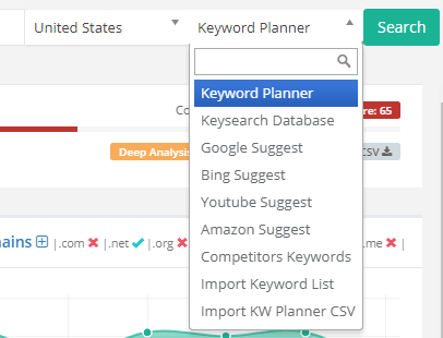 Fuentes de Datos KeySearch